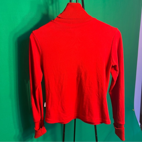 Size15 Kasaruva Sparkling Ornament on Front Turtleneck 35% Linen 65% Cotton - Picture 5 of 6